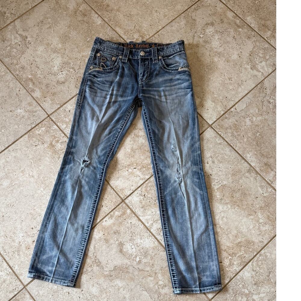 Rock Revival Lambeth Boot Cut Jeans – Men's 32x34